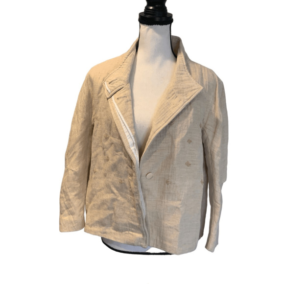 Zara Women’s Linen Jacket - Picture 9 of 9